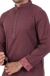 Men Panjabi (Maroon)